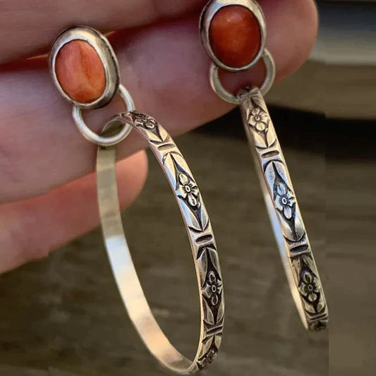 Onyx Boho Earrings – Timeless Elegance