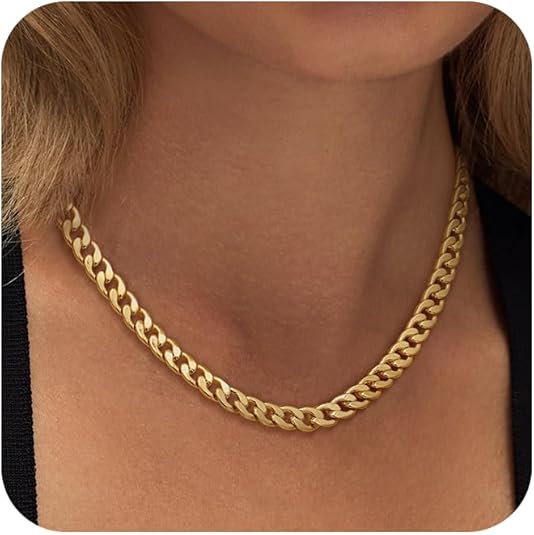 Cavaro™ | Collar Cubano Chunky de Oro