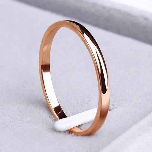 Gold and Silver Band Ring – Elegant