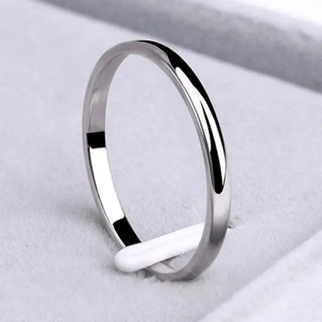 Gold and Silver Band Ring – Elegant