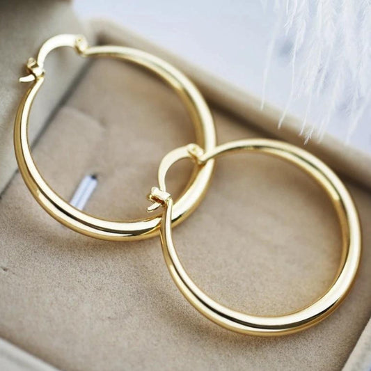 Gold Statement Earrings – Exquisite