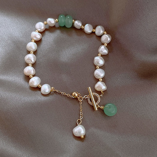 Pearl & Crystal Adventure Bracelet – Timeless