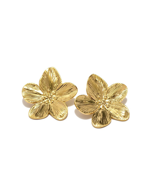 Boucles d'oreilles Jasmin Or