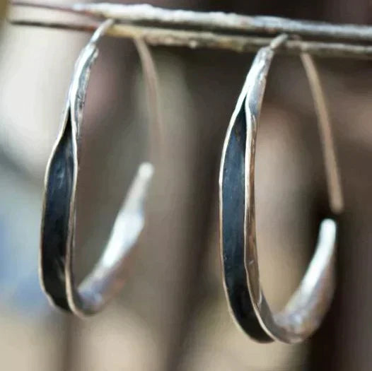 Gold Bold Circle Hoop Earrings – Chic
