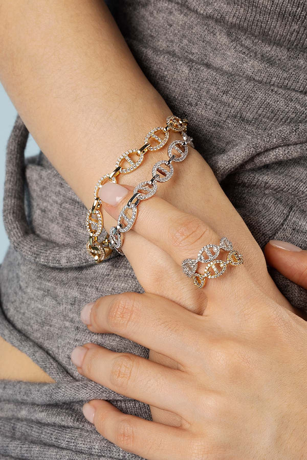 Marina™ | Pulsera de oro 