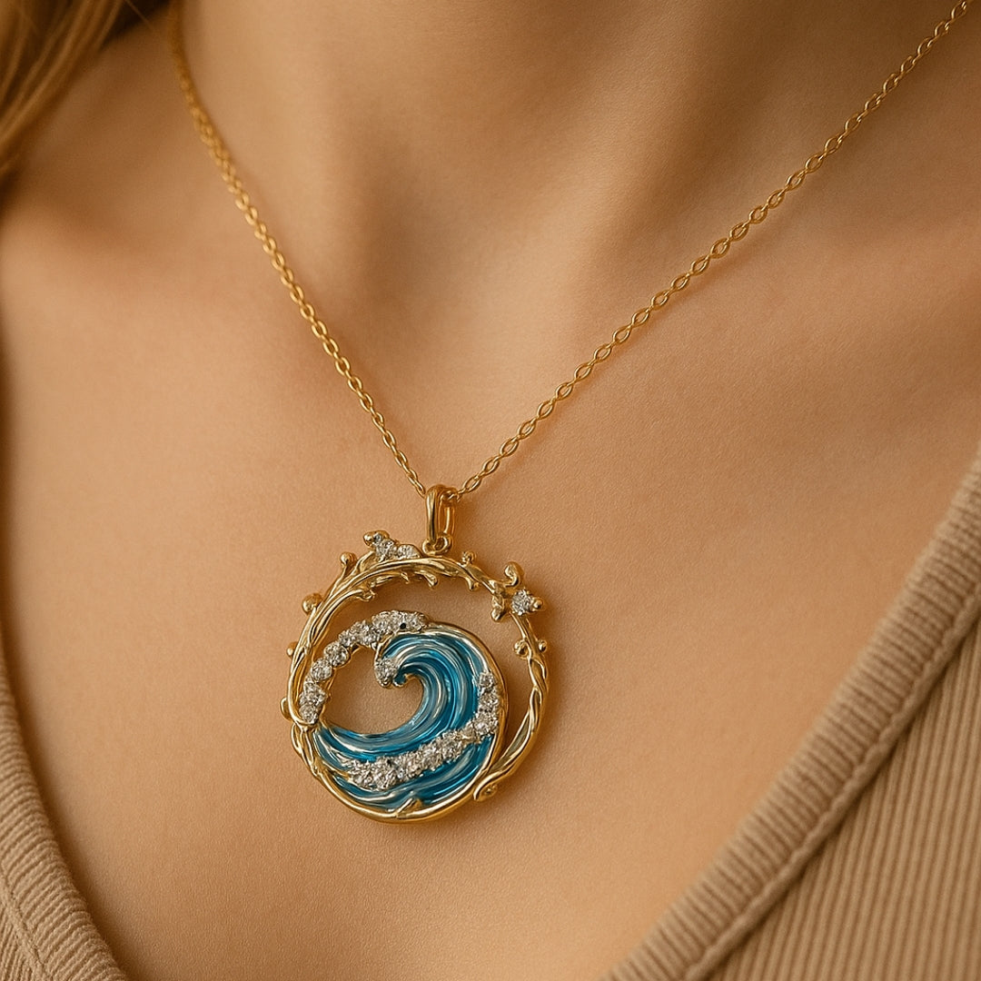 Pearl & Crystal Necklace – Timeless Elegance