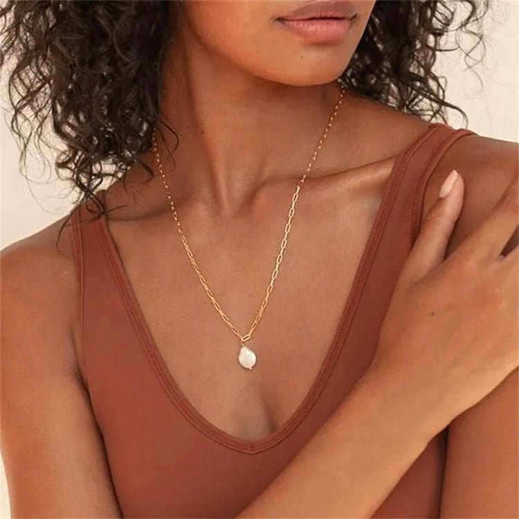 Collier de perles d'eau douce Angelica