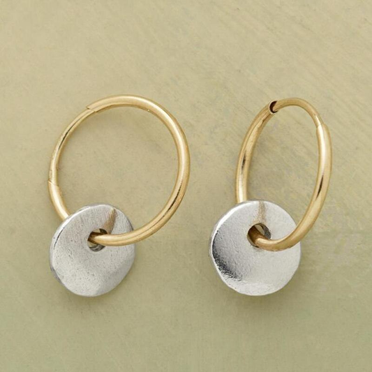 Gold Hoop Earrings – Exquisite