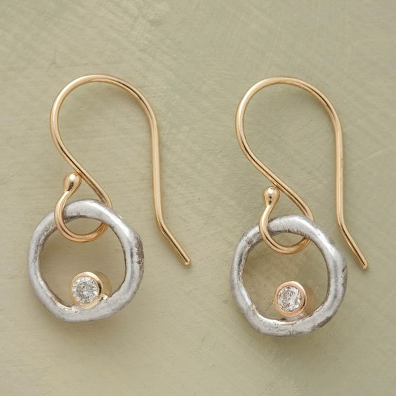Silver Zirconia Drop Earrings – Elegant
