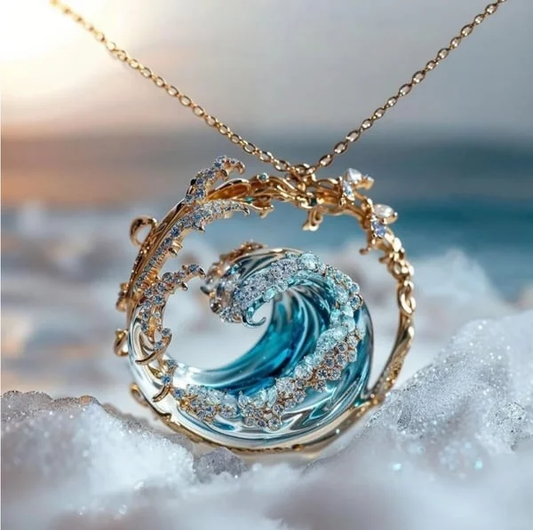 Pearl & Crystal Necklace – Timeless Elegance