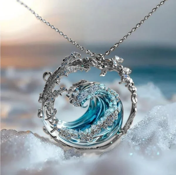 Pearl & Crystal Necklace – Timeless Elegance