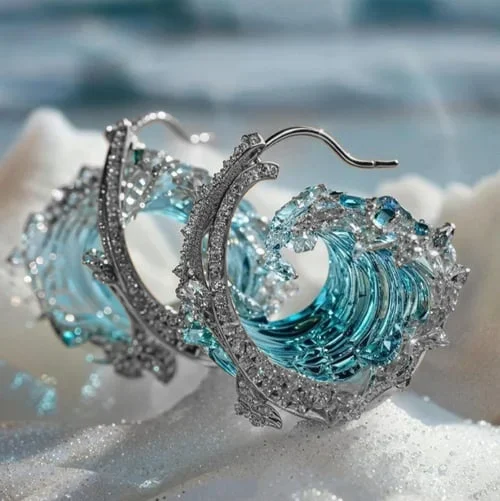 Pearl & Crystal Drop Earrings – Exquisite