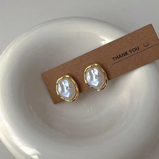 Pearl Drop Earrings – Timeless Elegance