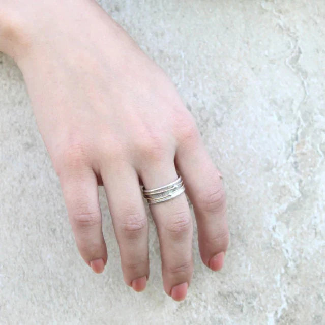 Gold Layered Silver Ring – Exquisite