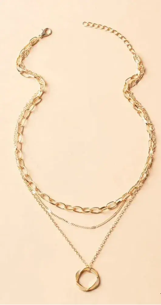 Gold Layered Chain Necklace – Timeless Elegance